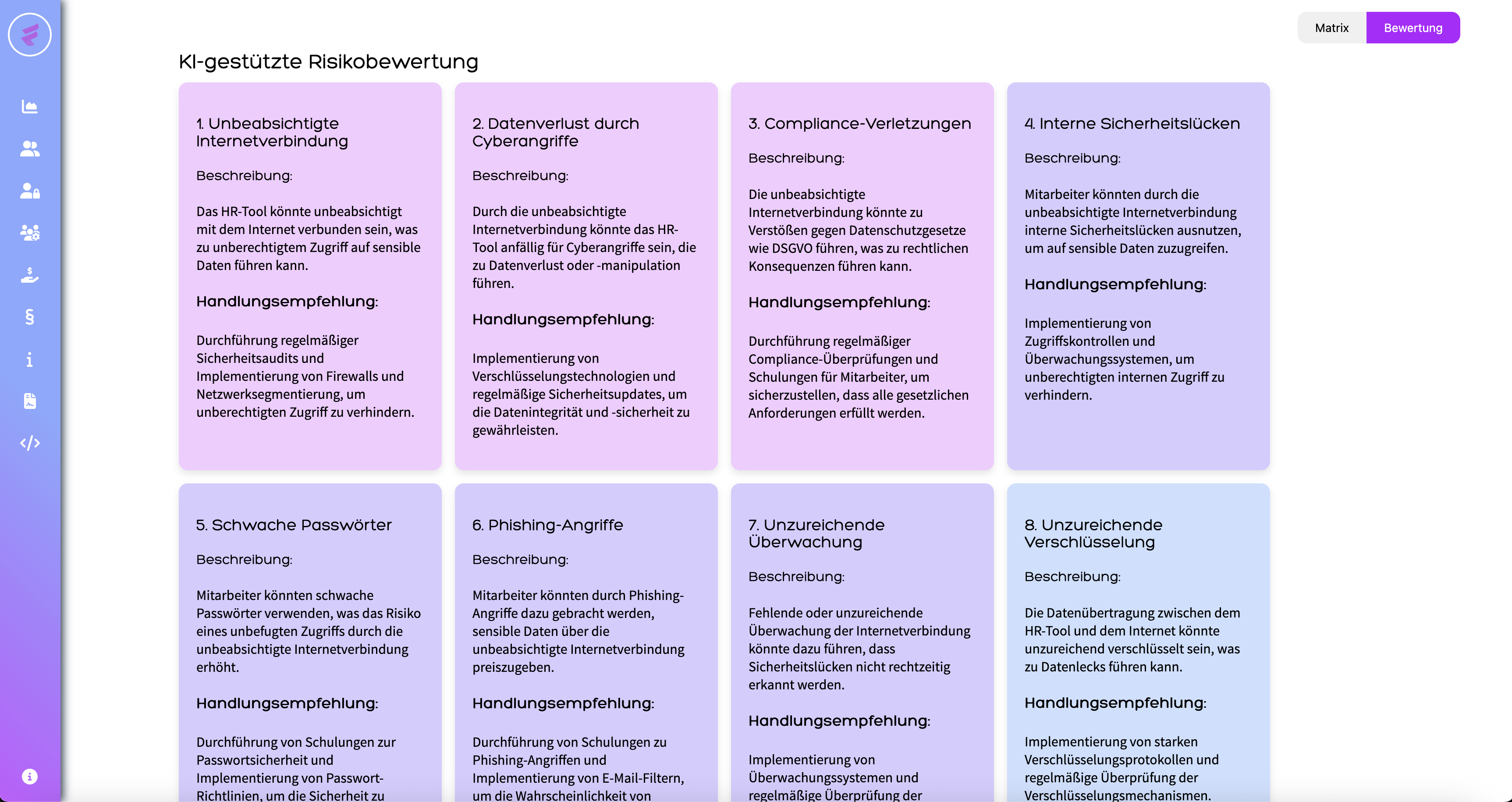 Die Risikoanalyse von FlowStruct
